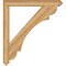 Ekena Millwork Olympic Arts & Crafts Rough Sawn Bracket, Western Red Cedar, 4"W x 40"D x 44"H BKT04X40X44OLY03RWR - alternate 3